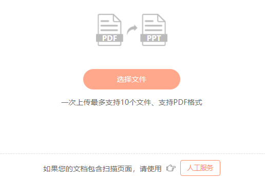 PDF转PPT在线转换怎么操作
